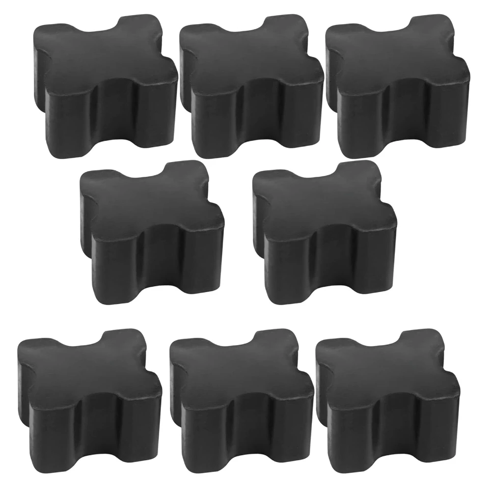 

Pack of 8 Heavy Duty Rubber Coil Spring Booster Kit, Rubber Coil Spacers for 1" to 1.5" Coil Spring Lift,Fits Most Cars SUVs