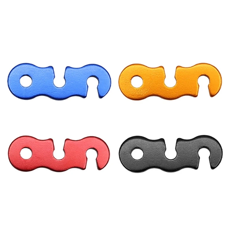 10Pieces Guy Rope Tensioners Guy Line Cord Adjuster Aluminum Alloys Wind Rope Buckle Tent Rope Adjuster for Camping Tent