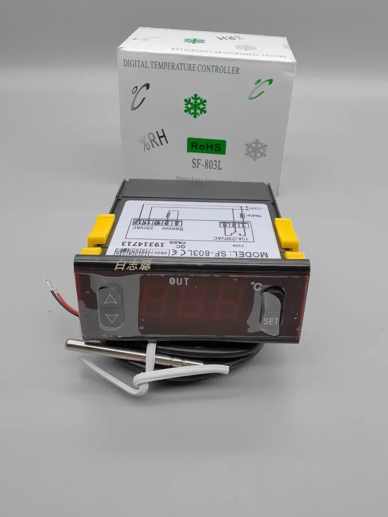 

SF-803 SF-803L термостат с цифровым дисплеем, специальный нагревательный шкаф/аксессуары для регулятора температуры в Тайване, 230 В