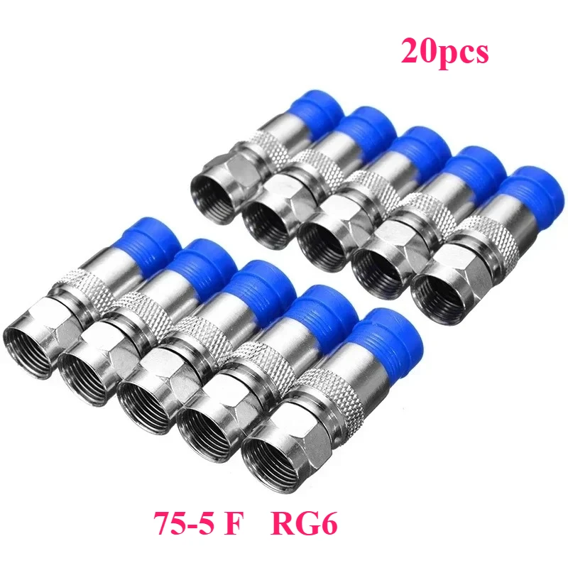 20Pcs 75-5 F Type C…