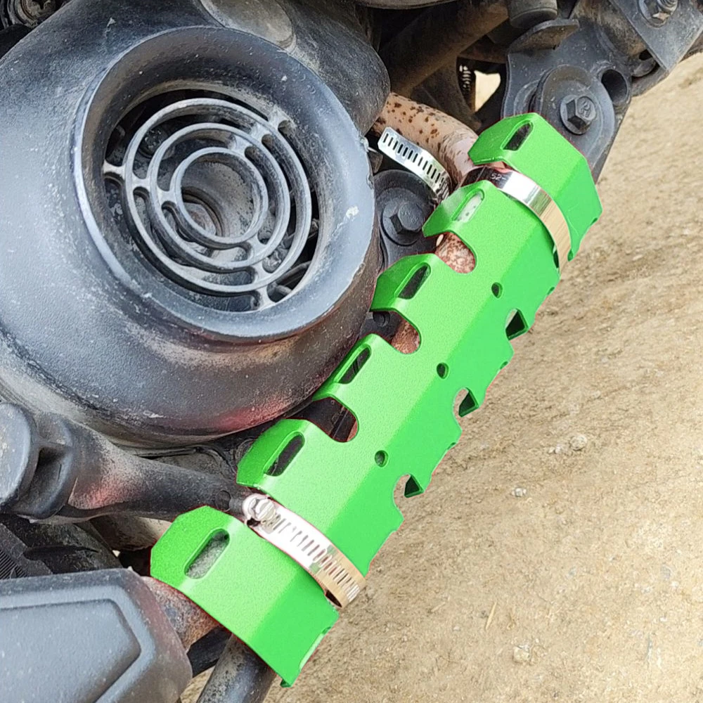 

For Kawasaki KX125 KX250 KX250F KX450F KLX Z650 Z900 Exhaust Pipe Protector Bendable Heat Shield Cover Guard Anti-scalding Cover