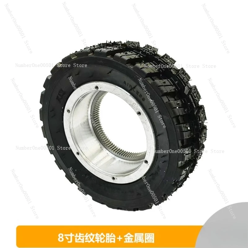 

Solid Tire Replacement Kit for 4/6/8 Inch Tires with Metal Rings Accessories