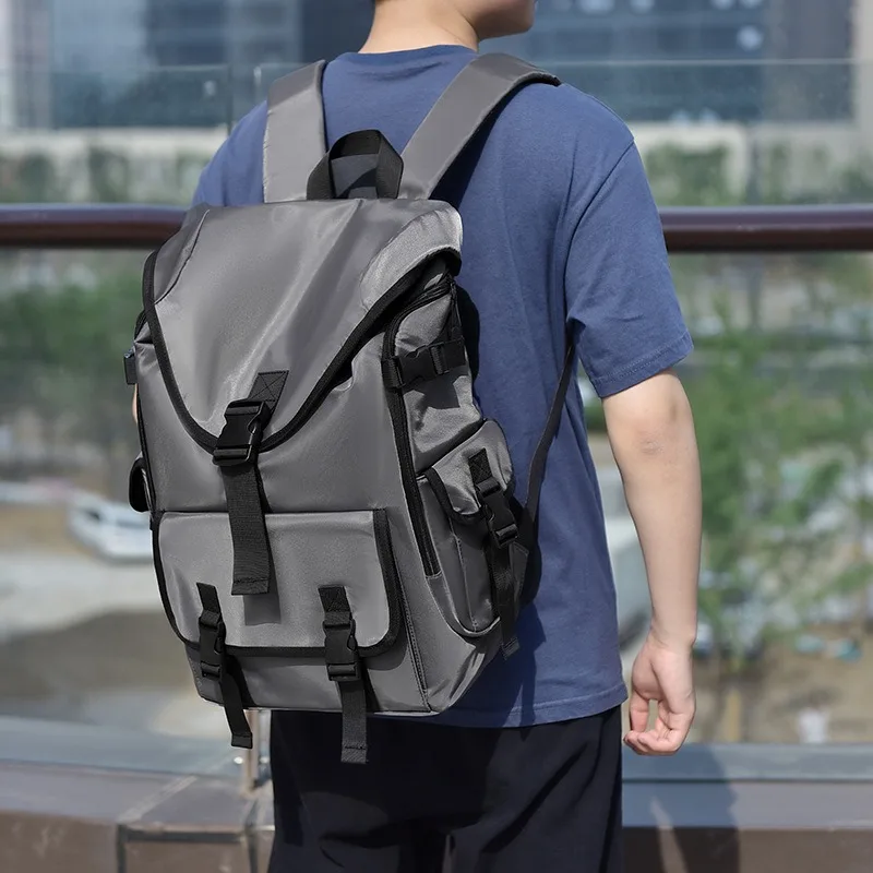 

Мужской рюкзак большой емкости, водонепроницаемая дорожная сумка, рюкзак для деловой поездки, сумка для ноутбука, студенческий рюкзак, повседневный универсальный