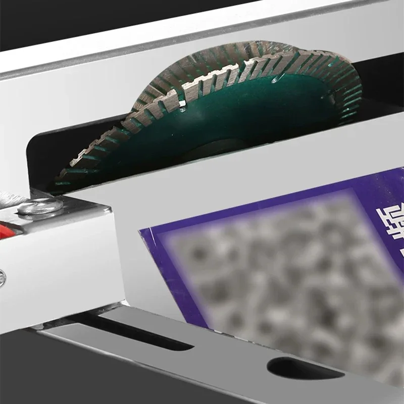 

Multifunctional Tile Beveling and Straight Cutting Machine Compact Desktop 45° High-Precision Marble and Slab Cutting Tool