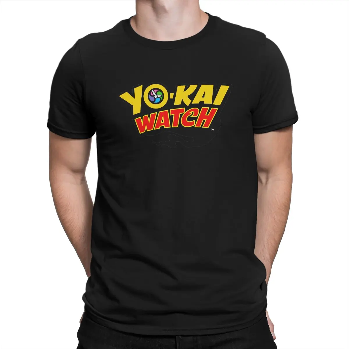 Men yokai-1 T Shirts Yokai Watch Cotton Clothing Leisure Short Sleeve Round Neck Tee Shirt Original T-Shirt