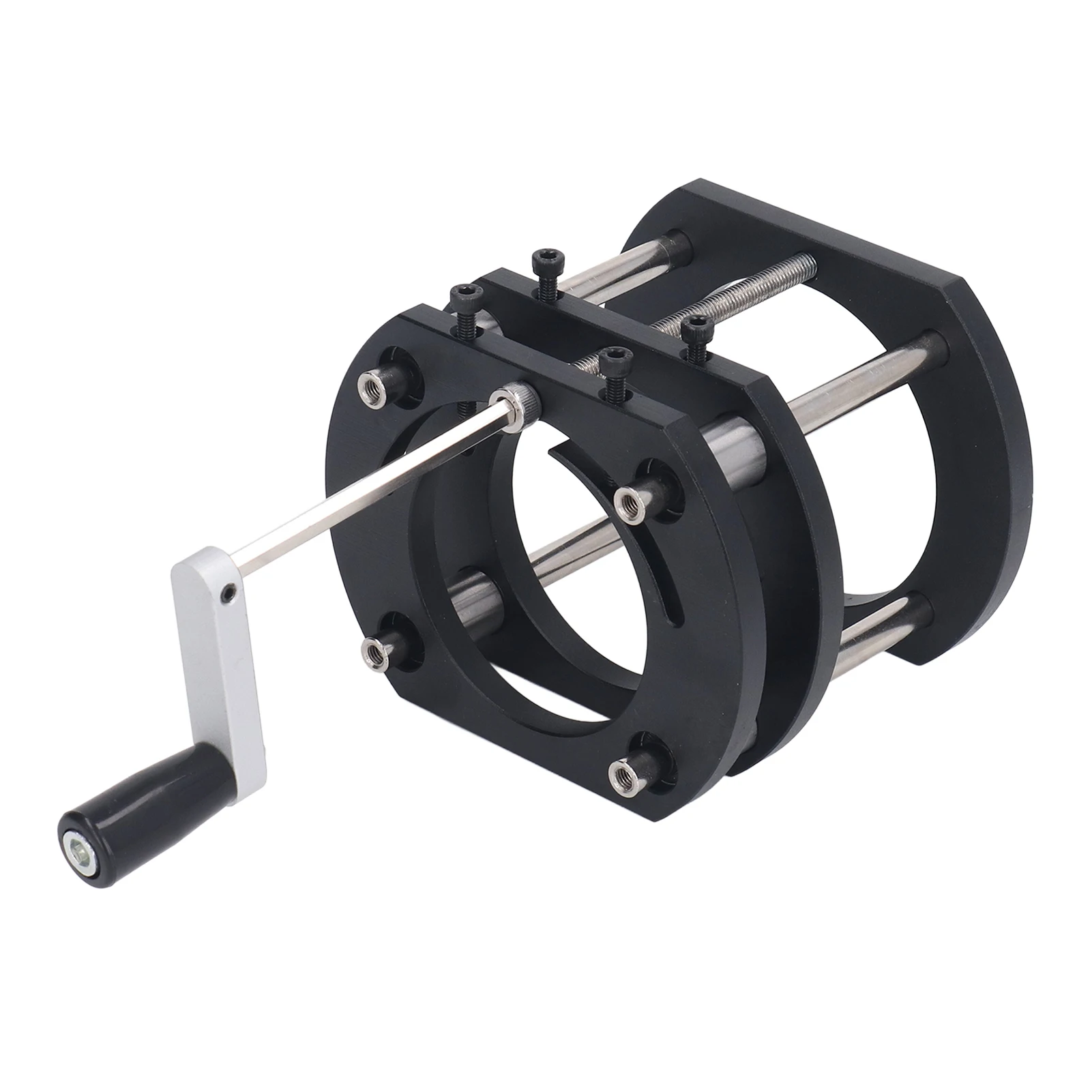 

Router Lift Router Lifting 4 Jaw Quick Installation Rust Proof Aluminum Alloy with Crank Handle for Electric Tool