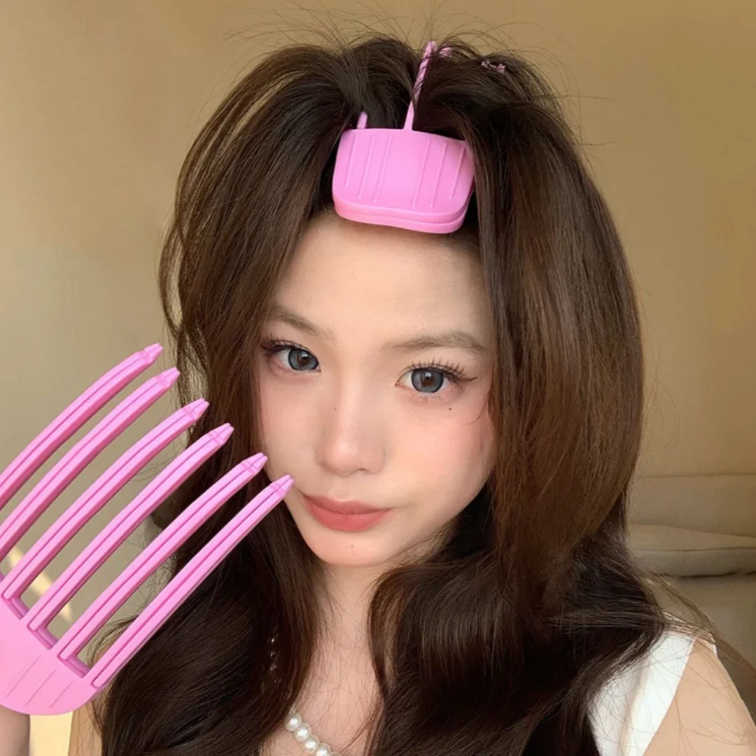 Root Hair Clips for Volume & Bangs - usage example