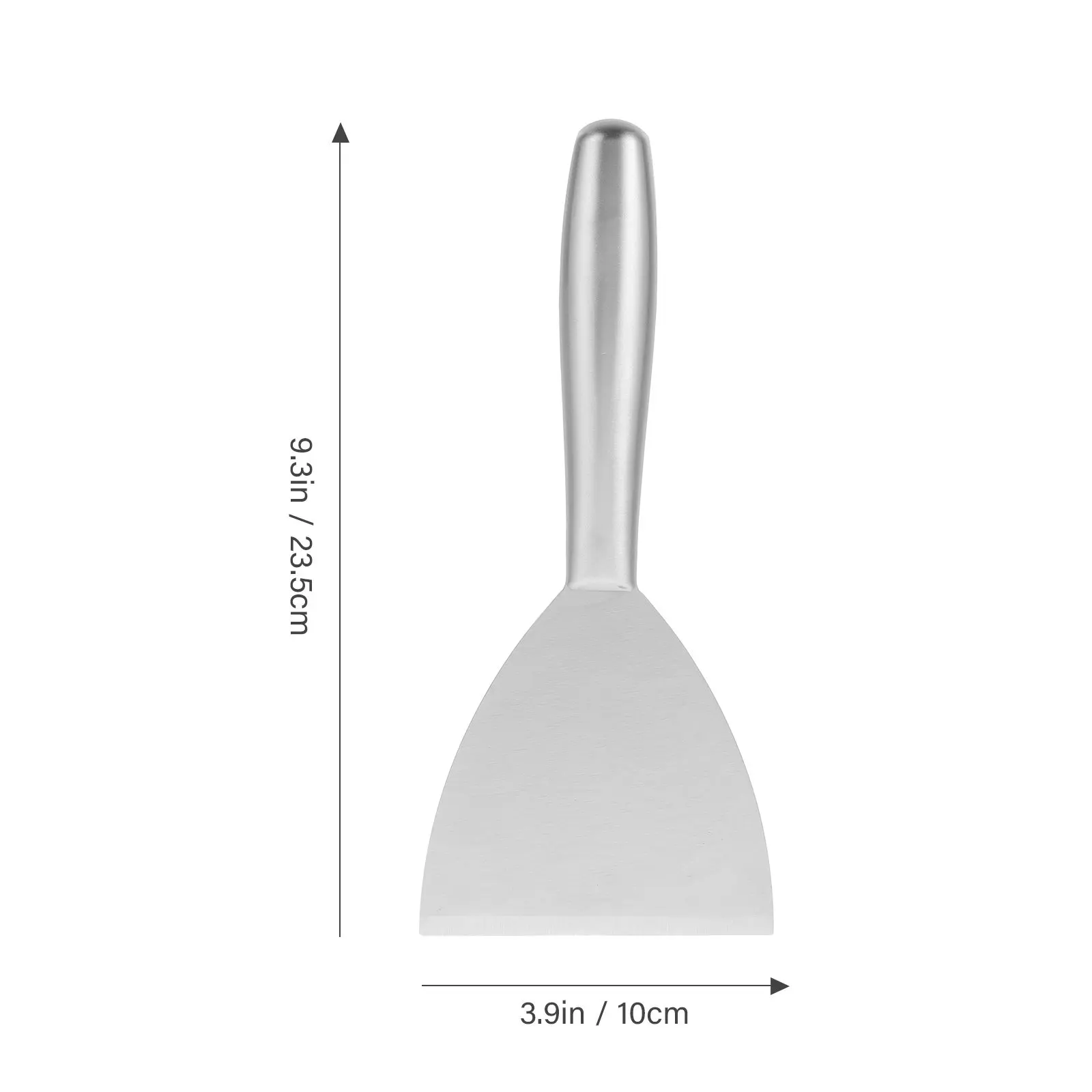 Heavy Duty Stainless Steel Scraping Tool for Stubborn Stains Oil Grease Paint Adhesive Wallpaper Removal Kitchen Floor Wall