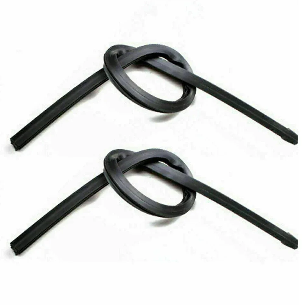 2pcs Boneless Frameless Silicone Car Wiper Blade Refill Strips Windscreen 6mm 26\