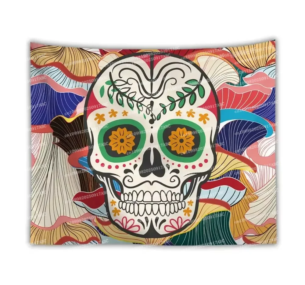 الجمجمة نسيج حائط الخلفية الشنق نسيج القبلية ورقة المنزل نسيج المعيشة نسيج ديكور المنزل نسيج روما نسيج