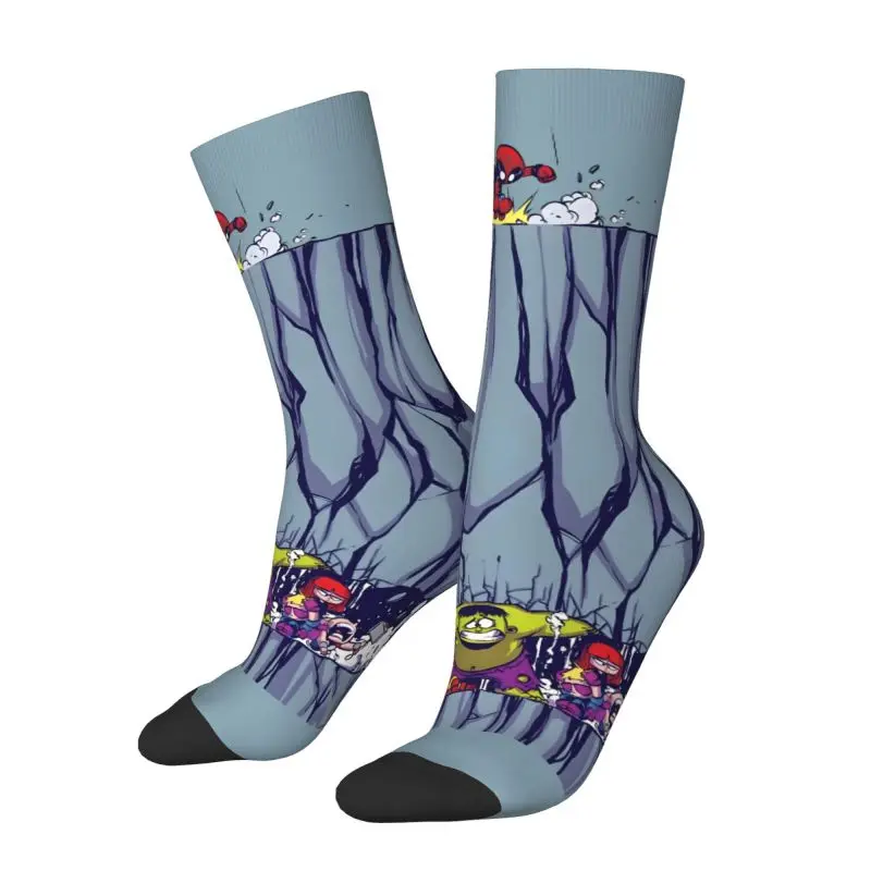 

Custom Hulk Comic Art Men's Crew Socks Unisex Cool Superhero Spring Summer Autumn Winter Dress Socks