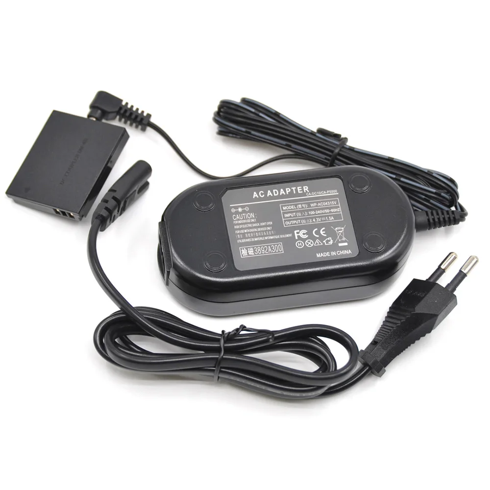 

ACK-DC40 Camera AC Power Adapter CA-PS500+DR-40 NB-6LH NB-6L Dummy battery for Canon SX275HS SD980 SD3500 SD4000 D10 S90 S95 D30