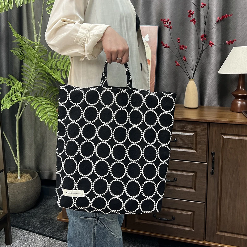 

New Akiyama Akira Canvas Tote Bag Women's Faion Artistic Single oulder Bag Large Capaci Canvas Handbag Casual Spring 2025