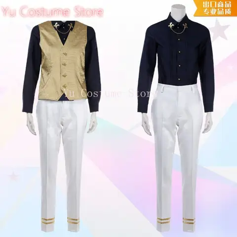 Yu Ensemble Stars 2! Knights Little Romance Sakuma Ritsu Cosplay Kostym Cos Spel Anime Festuniform Halloween Spel Roll 10 best sales ritsu sakuma cosplay - №9