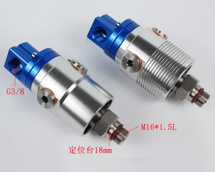 Special 902-121-188 for deep hole drilling machine tool replaces DEUBLIN high-speed pneumatic rotary joint.