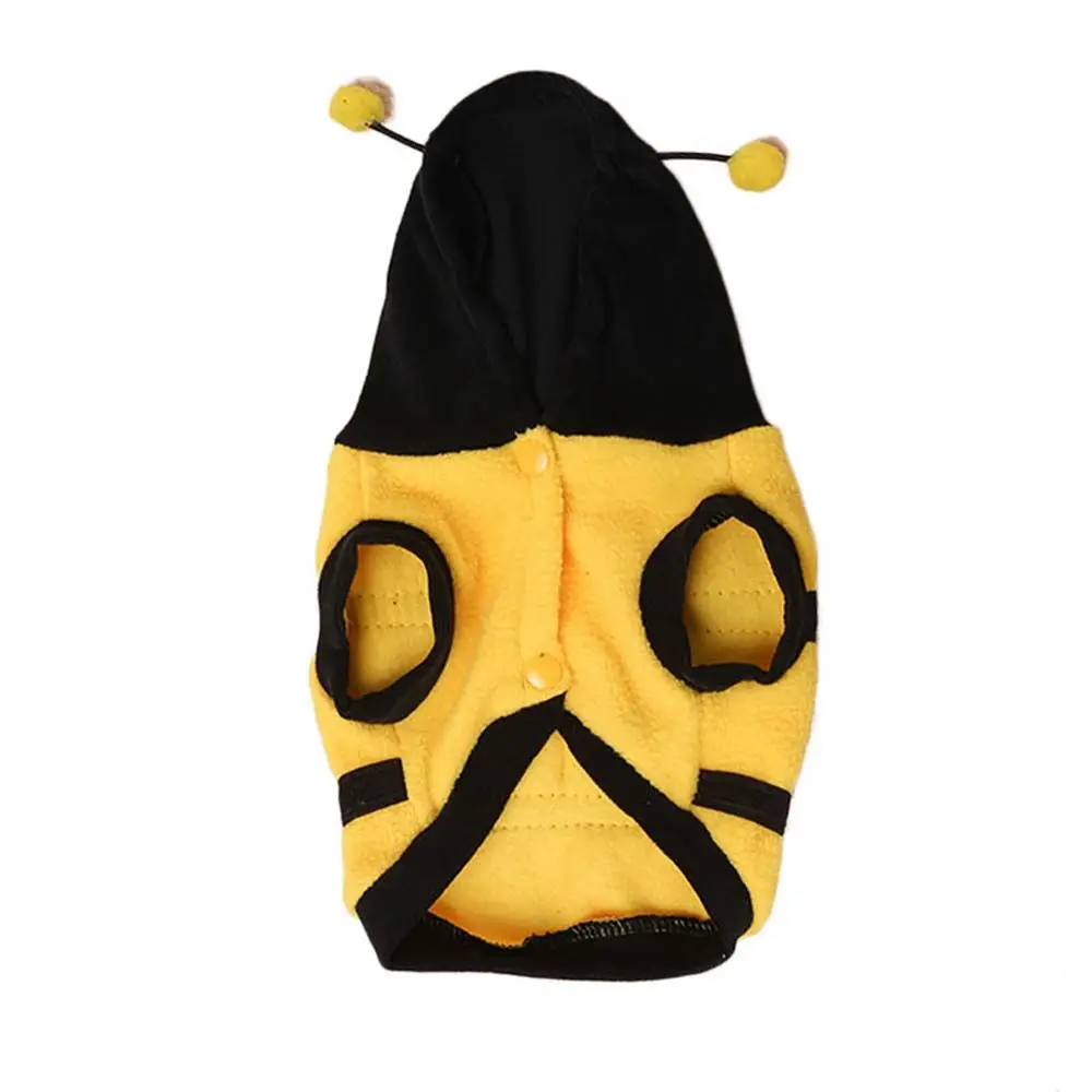 

Comfotable Fleece Puppy Bee Cat Clothing Dog Hoodie Coat Costume Pet Clothes