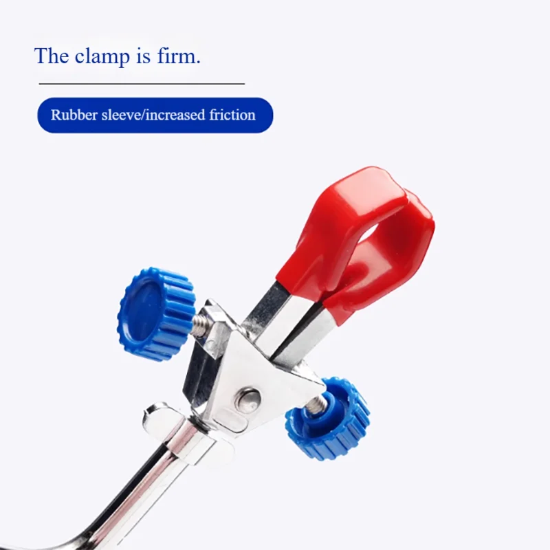 Braçadeira de ângulo reto, ajuste único, ajuste duplo, ângulo reto, três mandíbulas, braçadeira de laboratório