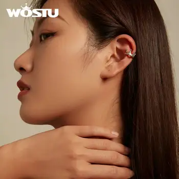 6 best sales Khuyên tai kẹp bạc - №4