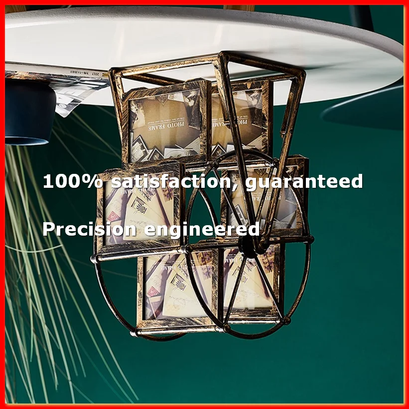 

Rotating Windmills Wheel Picture Frame Photo Album Self Assembly Wedding Family Photograph Frame Home Desktop Decor A-A79M