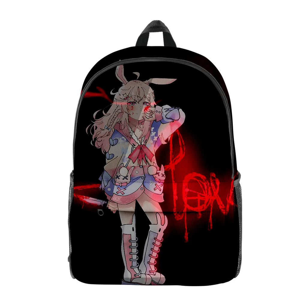 

Harajuku Cool VTuber Pipkin Pippa Anime pupil Bookbag Notebook Backpacks 3D Print Oxford Waterproof Boys/Girls Travel Backpacks