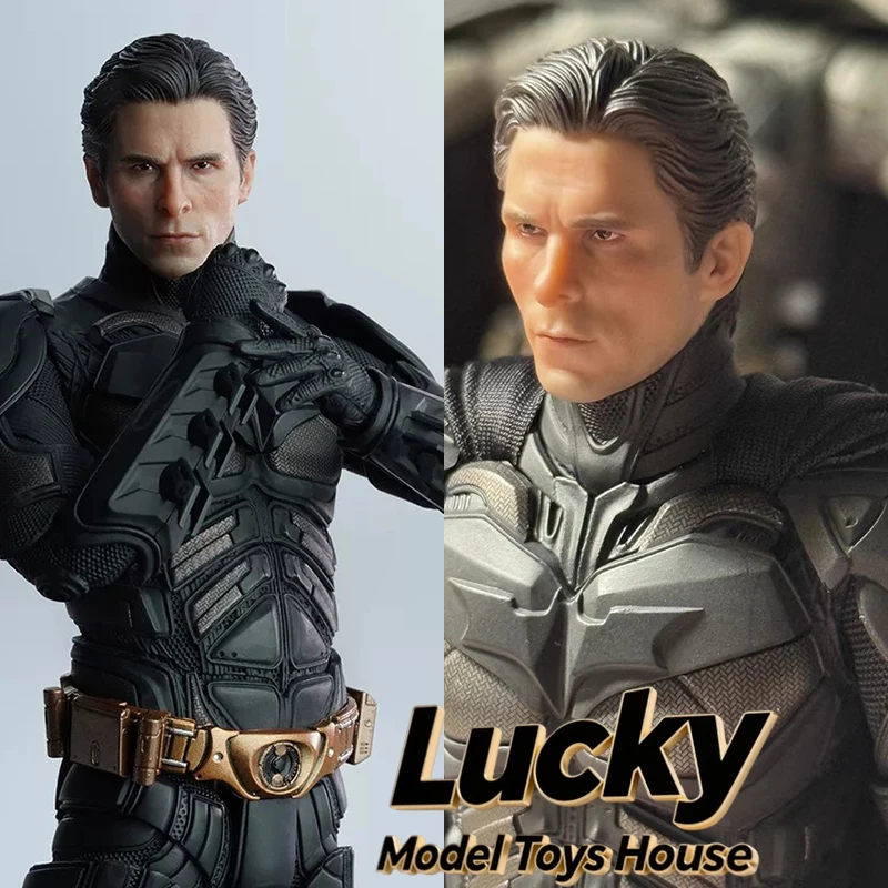 

Фигурка Inart 1/12 Бэйл (Бэтмен) в бронированной версии, подвижное тело, маска Бэтмена, для фанатов трилогии «Тёмный рыцарь», 12-дюймовая модель солдата