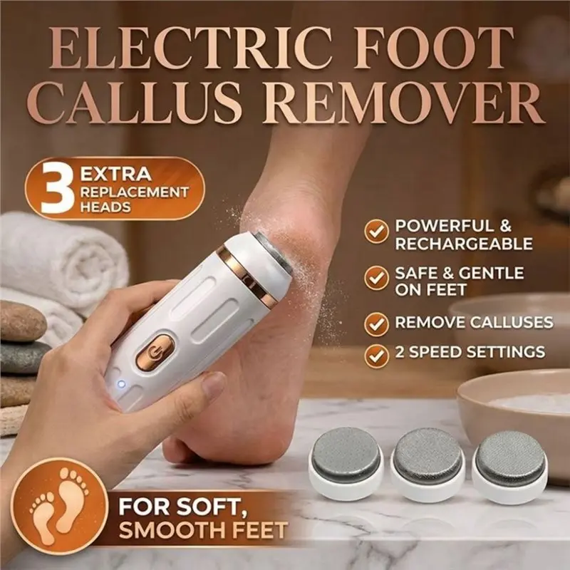 A23F-For Home Personal Care Electric Foot Grinder Callus Remover Professional Pedicure Machine Dead Skin Remover Foot File