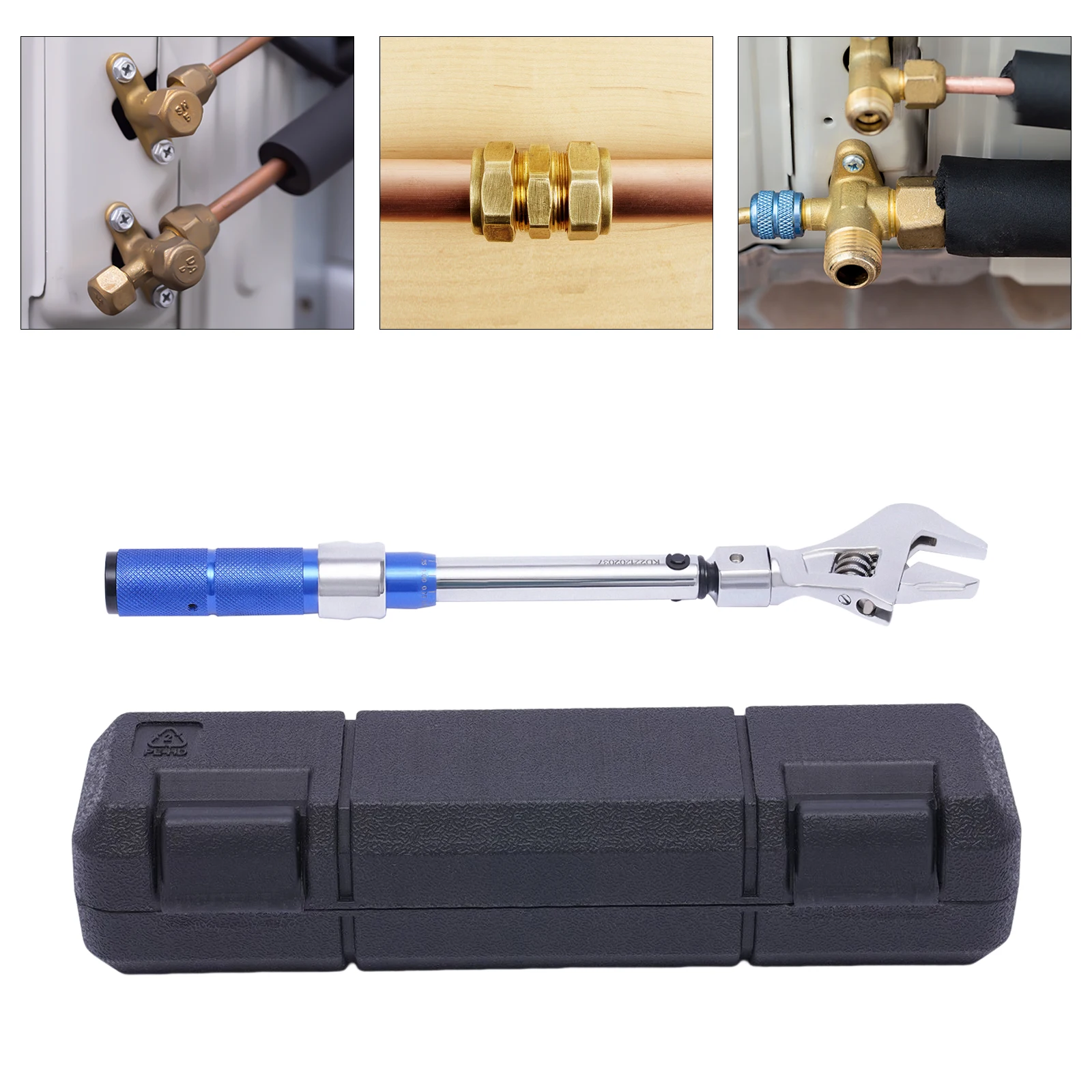 5-25Nm مفتاح عزم الدوران قابل للتعديل نهاية مفتوحة عزم الدوران النقر وجع قابل للتبديل