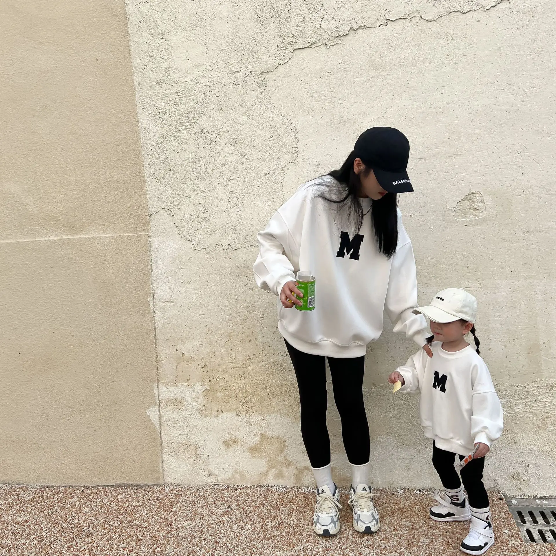 

Outfits Autumn Family Look Kids Sweatshirts Mommy And Me Mother Daughter Matching Clothes Mom Son Hoodies