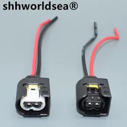 shhworldsea 2 Pin Ignition Coil pump plug Crankshaft Position Sensor Auto connector 1685452928 1685453028 09441212 A1685452928