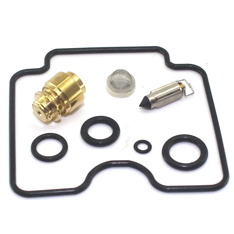 Motorcycle carburetor repair kit for Suzuki XF650U XF650 XF 650 1997-2002 Floating needle seal float