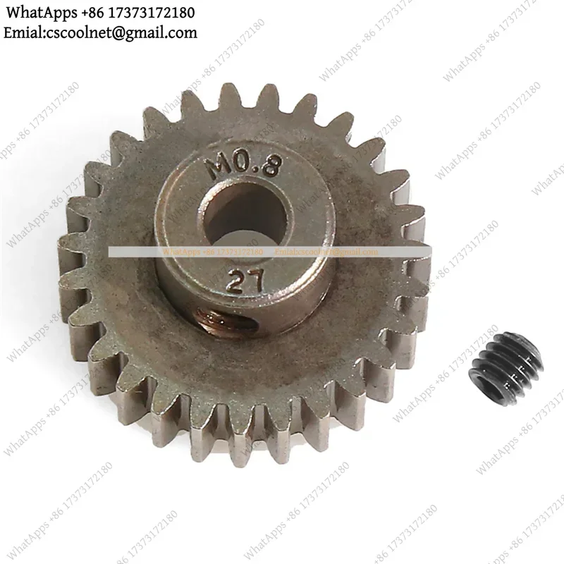 M0.8 27T 5647 Motor Pinion Gear Upgrade Parts For UDR Unlimited Desert Racer 1/7 RC Car 3