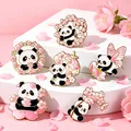 Pink Panda-6pcs