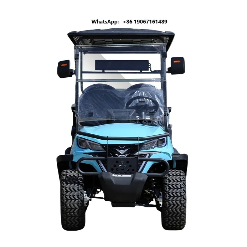 OEM Design CE Certified Golf Carts Electric 4+2 Seater Golf Cart 2 4 6 Seats Off Road Kart on Sale LYH