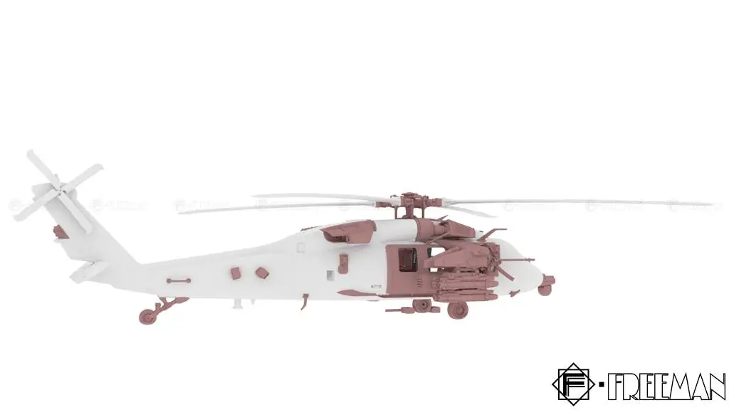 FAB FA7203 US-ARMY MH-60M(DAP)for SH-60f (Hobby Boss) Renovation Kit