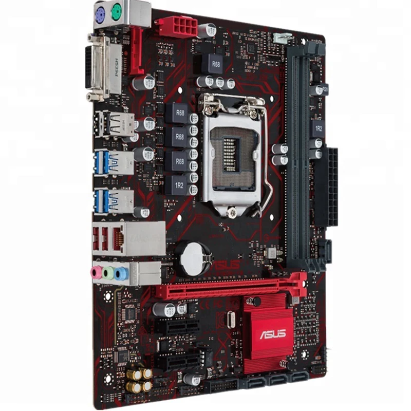 Imagem -02 - Asus Ex-b150m-v3 Original Novo Desktop Placa-mãe B150 Soquete Lga 1151 i7 i5 i3 Ddr4 32g Sata3 Micro-atx