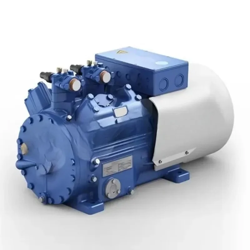 BOCK HA22e/125-4 range of semi-hermetic compressors for Low temperature cold storage