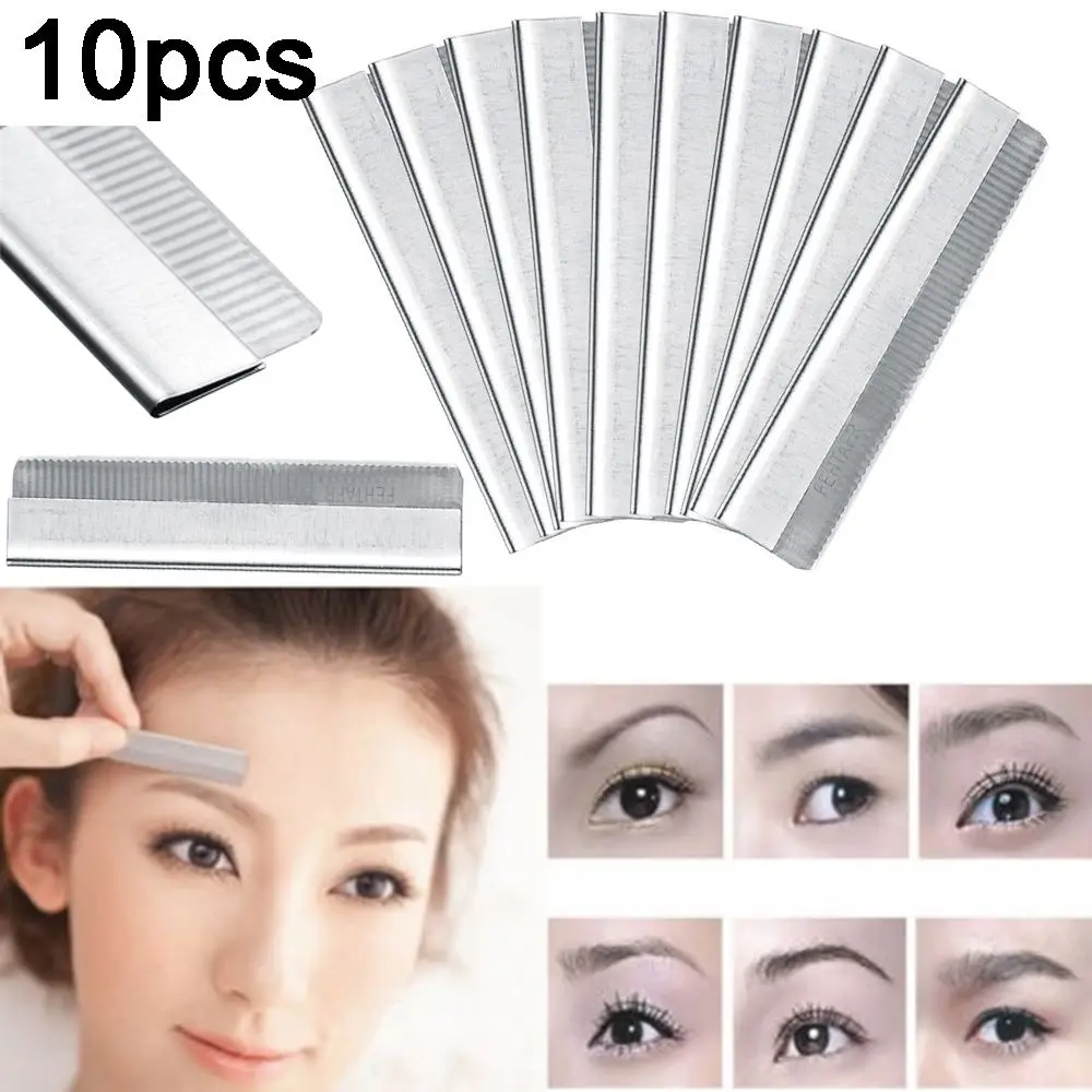 Women Eye Brow Shaping Makeup Tool Eyebrow Shaper Blades Shaver Eyebrow Cutter Eyebrow Blade Eyebrow Trimmer Replace Blade