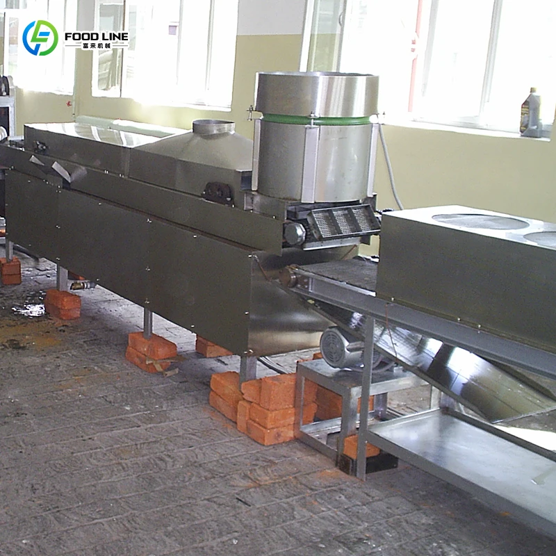 Automatic Continuous Frying and Drying Food Processing Equipment Instant Noodle