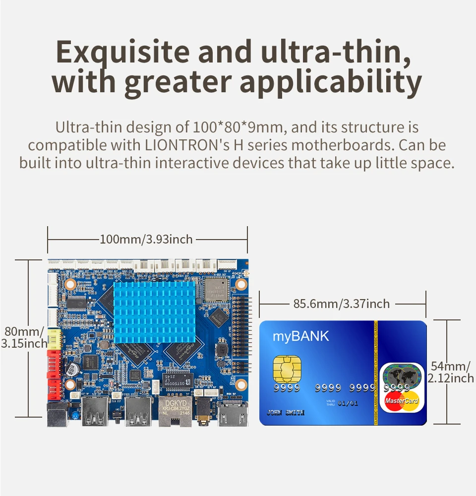 Imagem -03 - Liontron-placa-mãe de Código Aberto Rk3399 Hexa Seis Núcleos de 64 Bits Android Ubuntu Linux 4g 128g Ttl Rs232