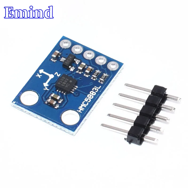 

2/5/10/20/50Pcs GY-273 HMC5883L Digital Compass Electronic Compass Module Three Axis Magnetic Field Sensor For Smartphone