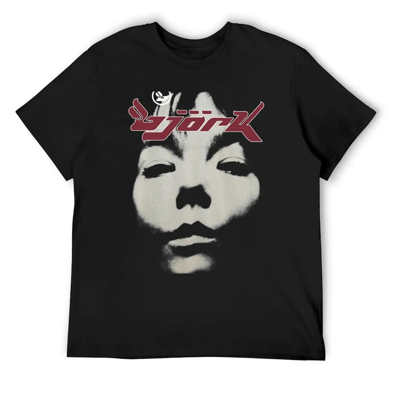 

Bjork Homogenic Vintage Face Logo (White) T-Shirt street wear oversized t shirt mens white t shirts