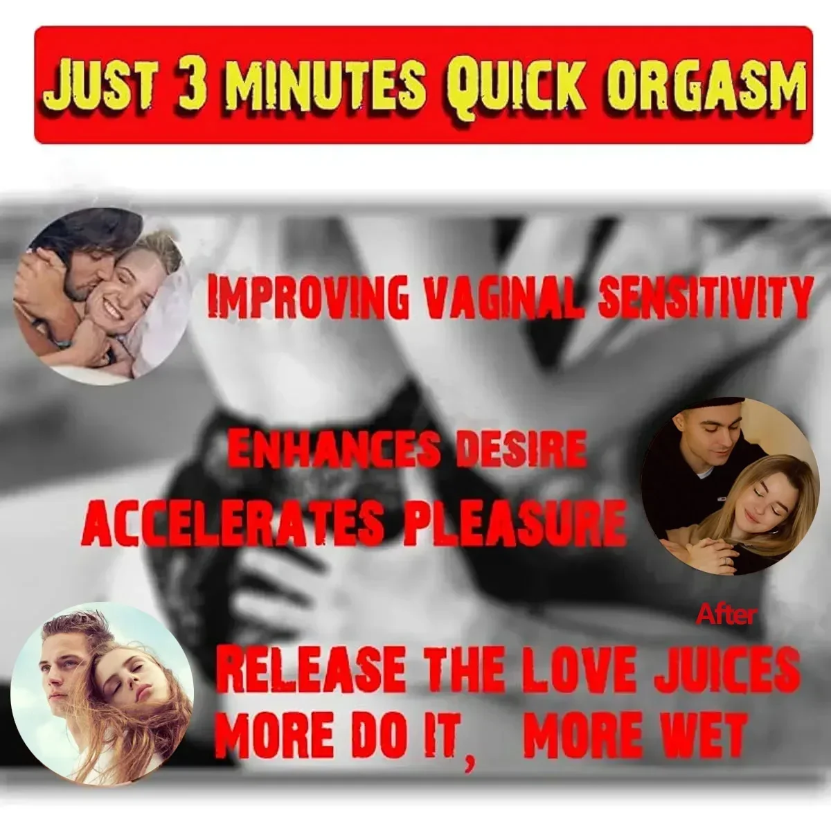 Intense Orgasmic Gel Sex Drops Pheromone Exciter Aphrodisiac for Women Orgasm Vagina Tightening Moistening Increase Stimulant