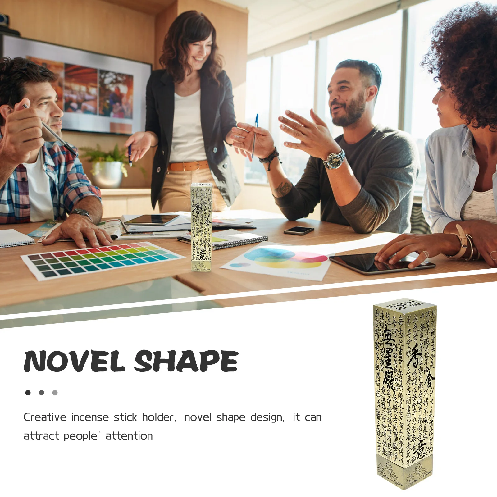 

Exquisite Metal Incense Stick Burner Retro Heart Design Censer for Tea Room Bedroom Temple Decor Zinc Alloy Holder Craft