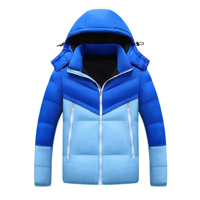 

Winter New Largo Size Parka Men Plush Thick Hooded Parka Men Warm Windproof Parka For Men Fashion Casual Jacket Coat Male