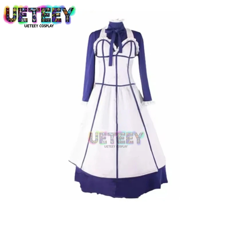 

UETEEY аниме сезон 2, Ханна Аннлфов, женское платье, костюм для косплея, костюмы горничной, индивидуальный размер