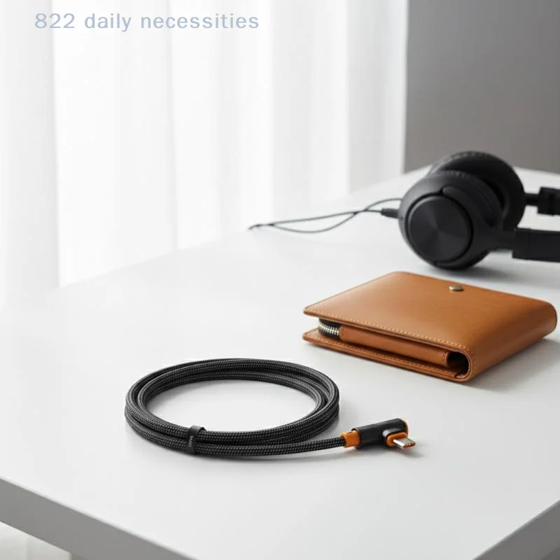convenient240W USB to Type C Elbow Data Cable Fast Charging for Gaming Devices Durable Flash Charge Accessory for Home Office