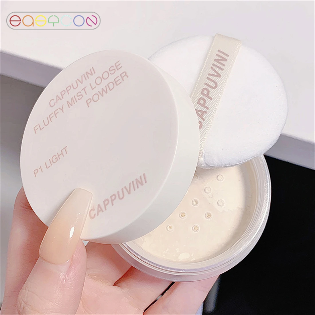 Banana Powder Smooth Loose Oil Control Face Powder Makeup Concealer Highlighter Mineral Powder Makeup Loose powder brush