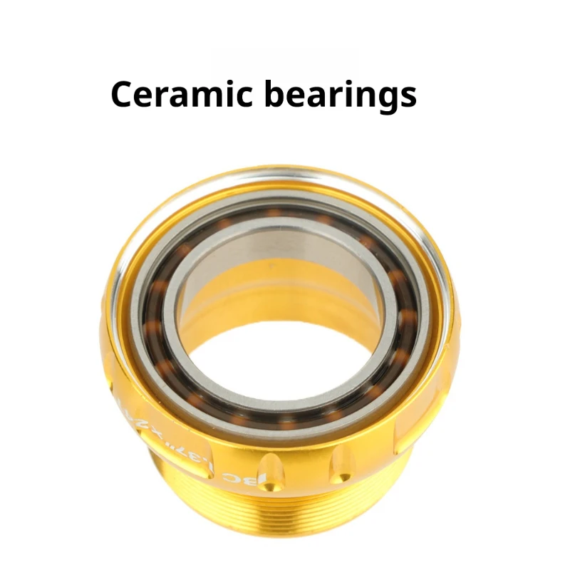 Keramik-Innenlager BB68 BB92 68 73mm Gewindelager 1,37x24 TPI für MTB und Rennräder – Detail 2