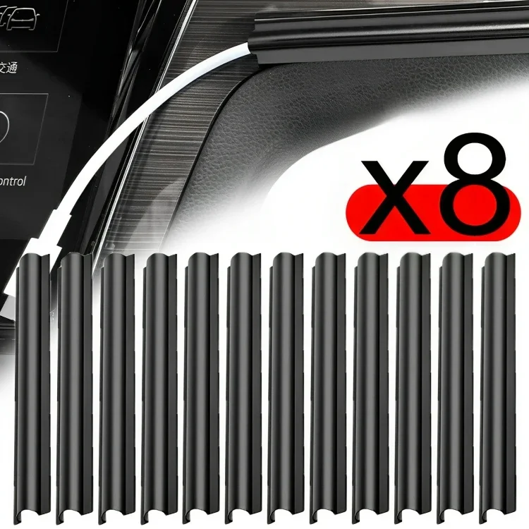 Cubierta protectora de línea de Cable de coche oculta, abrazadera de fijación de Cable de datos Interior, Protector de manga, organizador de línea de Cable, accesorios para automóvil