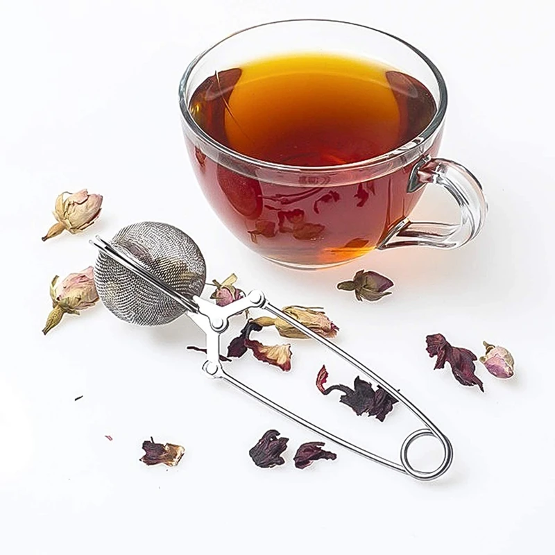 Tea Strainer, 3 Pack Premium Stainless Steel Tea Strainer With Handle For Loose Leaf Tea Fine Mesh Tea Balls Filter